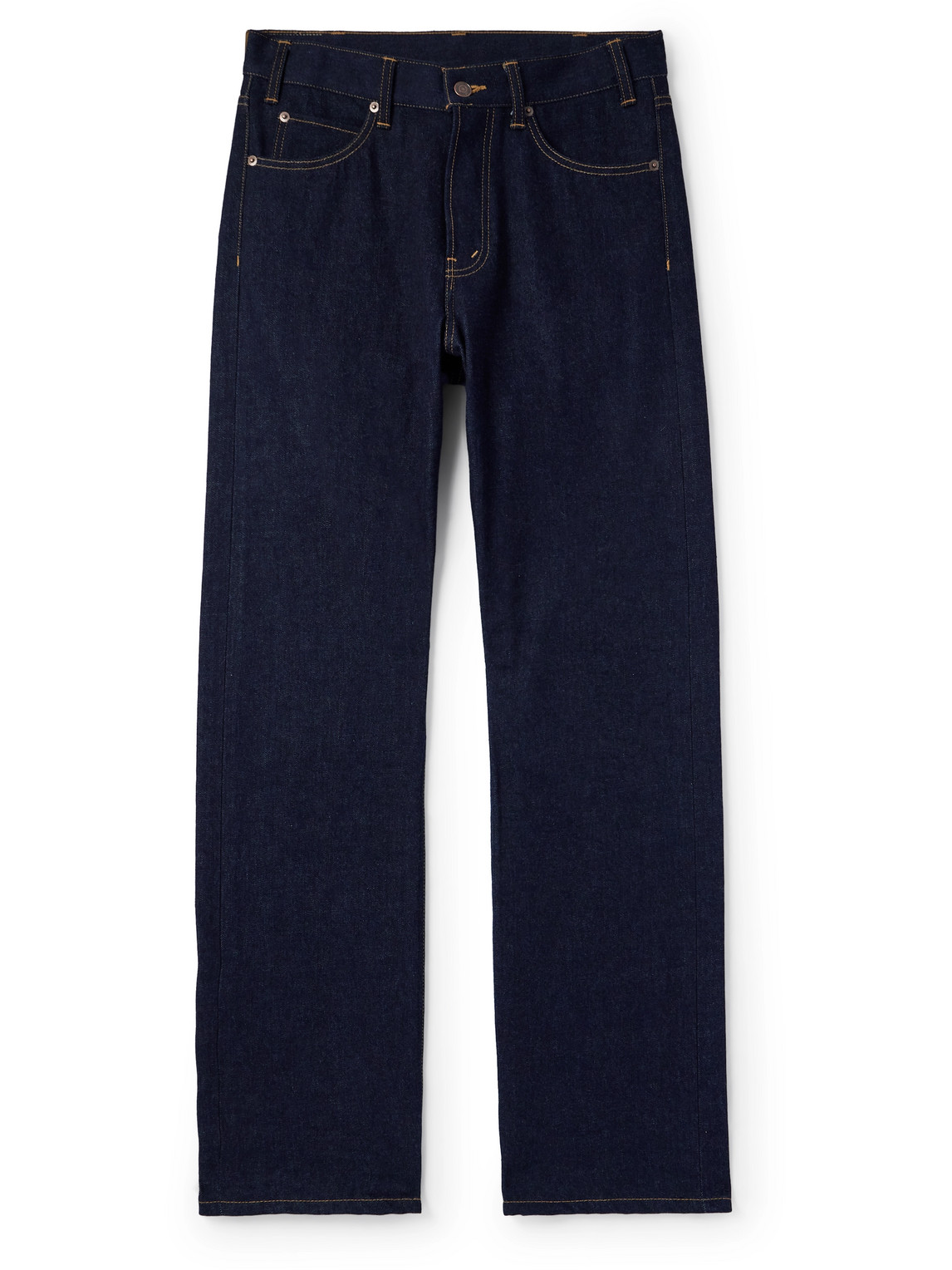 Celine Kurt Slim-fit Straight-leg Selvedge Jeans In Blue