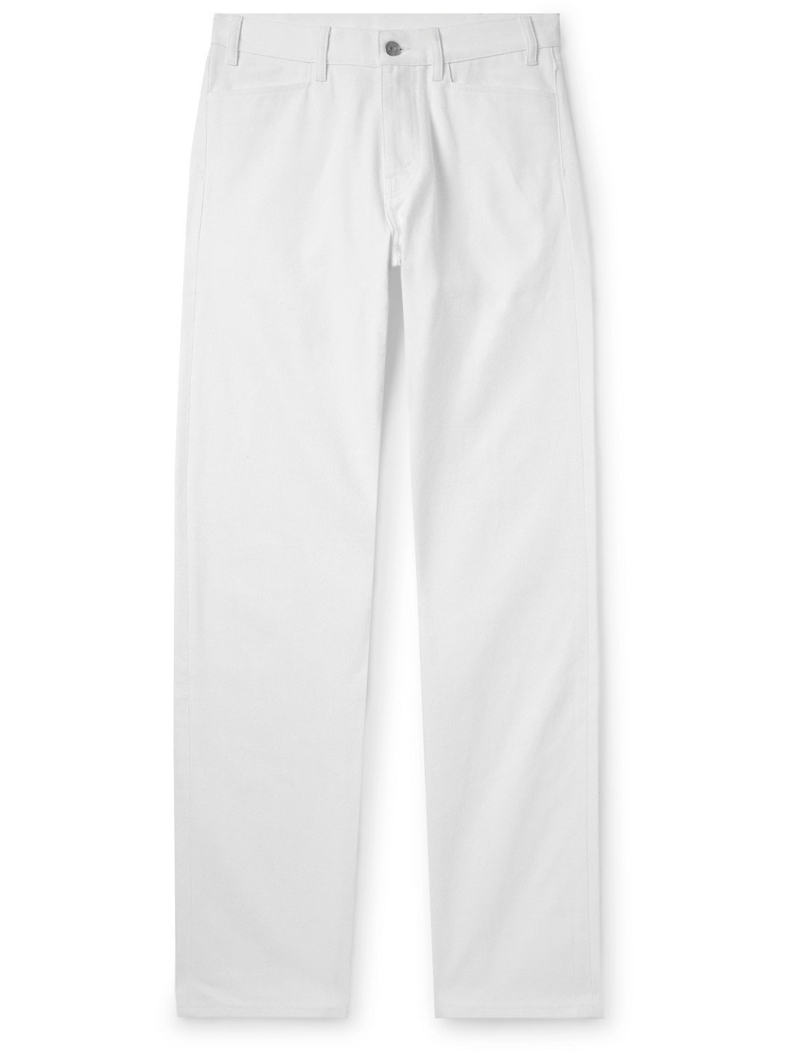 Celine Straight-leg Jeans In White