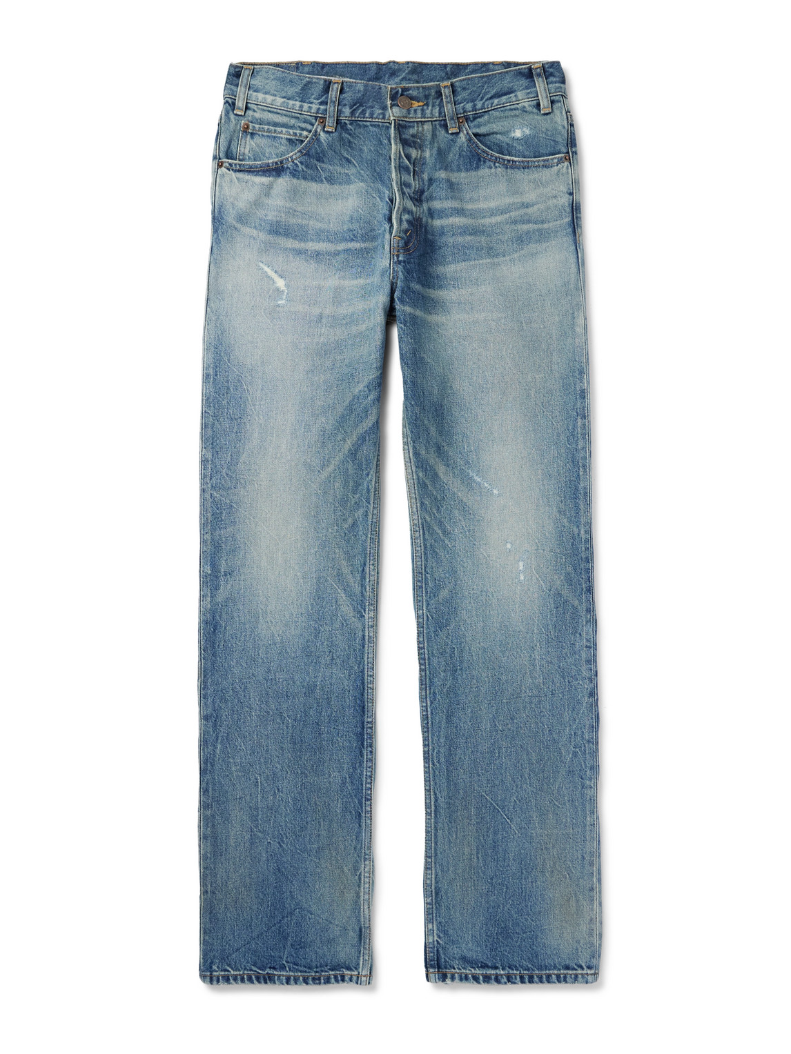 Celine Kurt Straight-leg Jeans In Blue