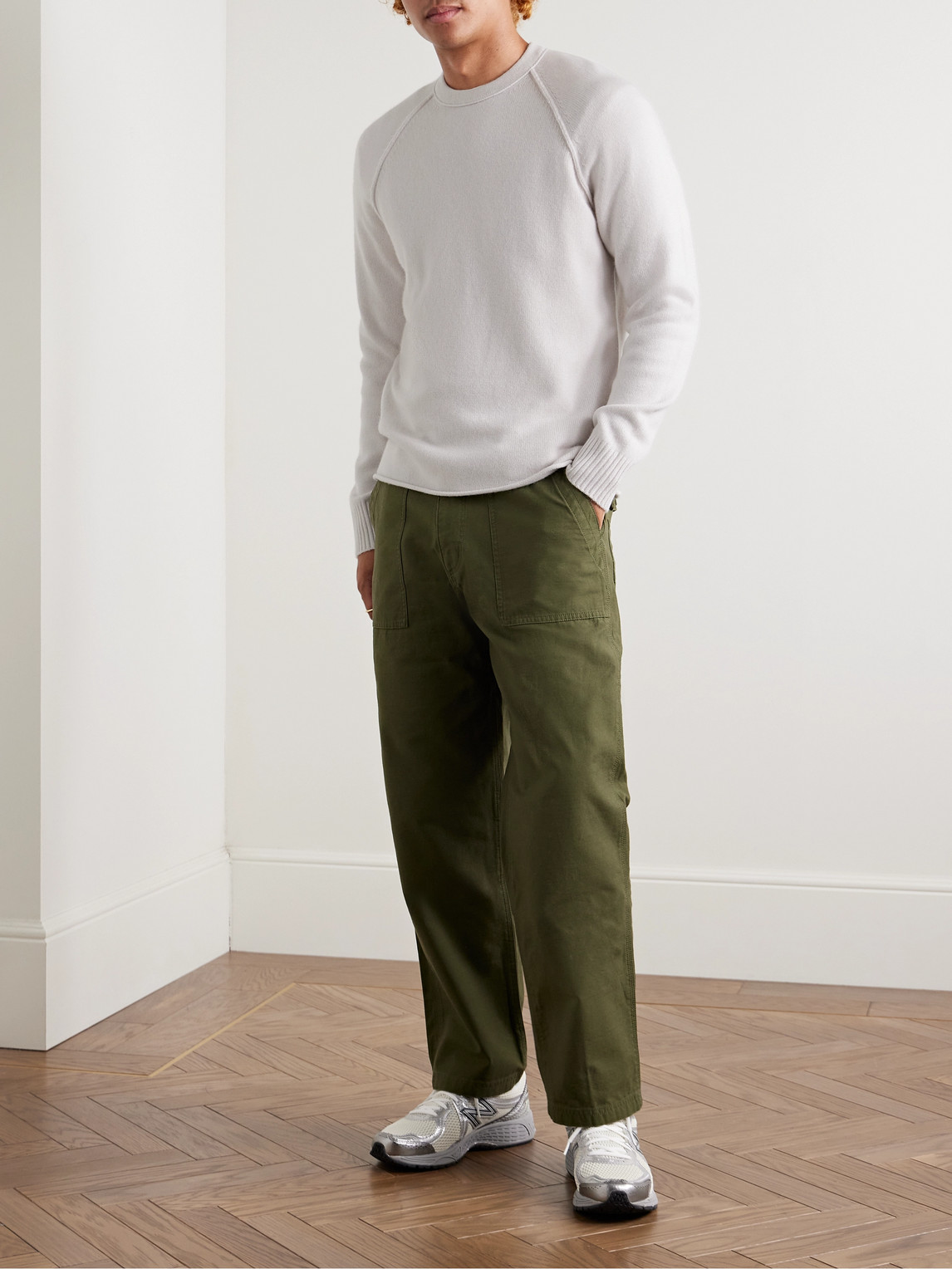 JAMES PERSE CASHMERE SWEATER 
