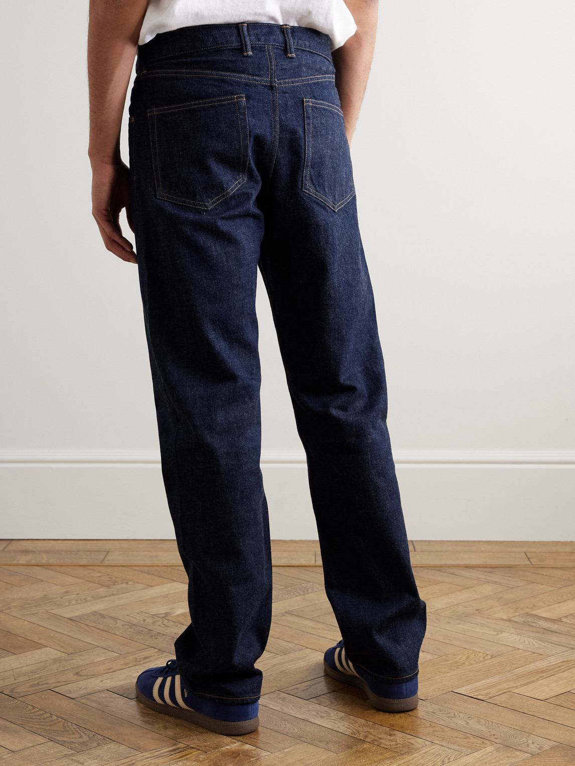 Straight-Leg Selvedge Jeans