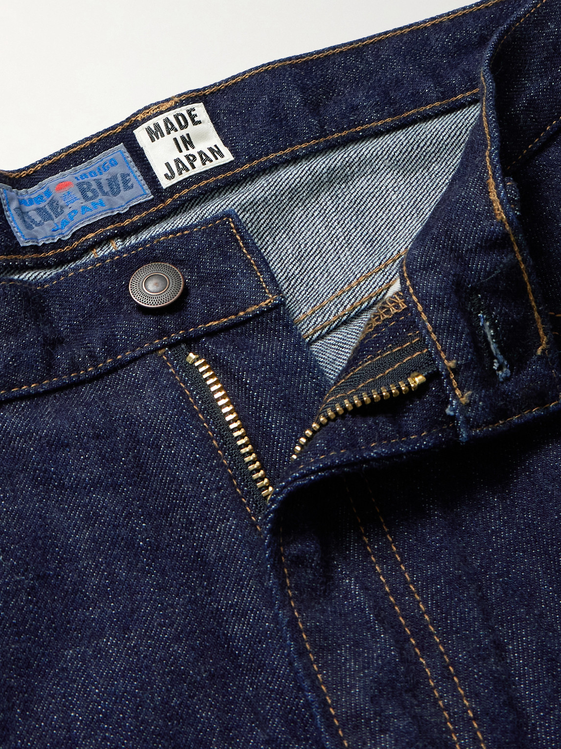 Straight-Leg Selvedge Jeans