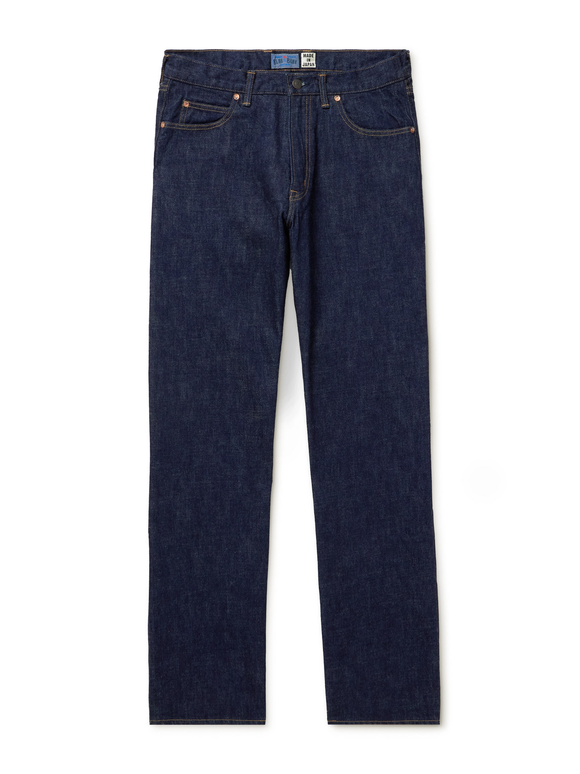 Blue Blue Japan Straight-leg Selvedge Jeans In Blue