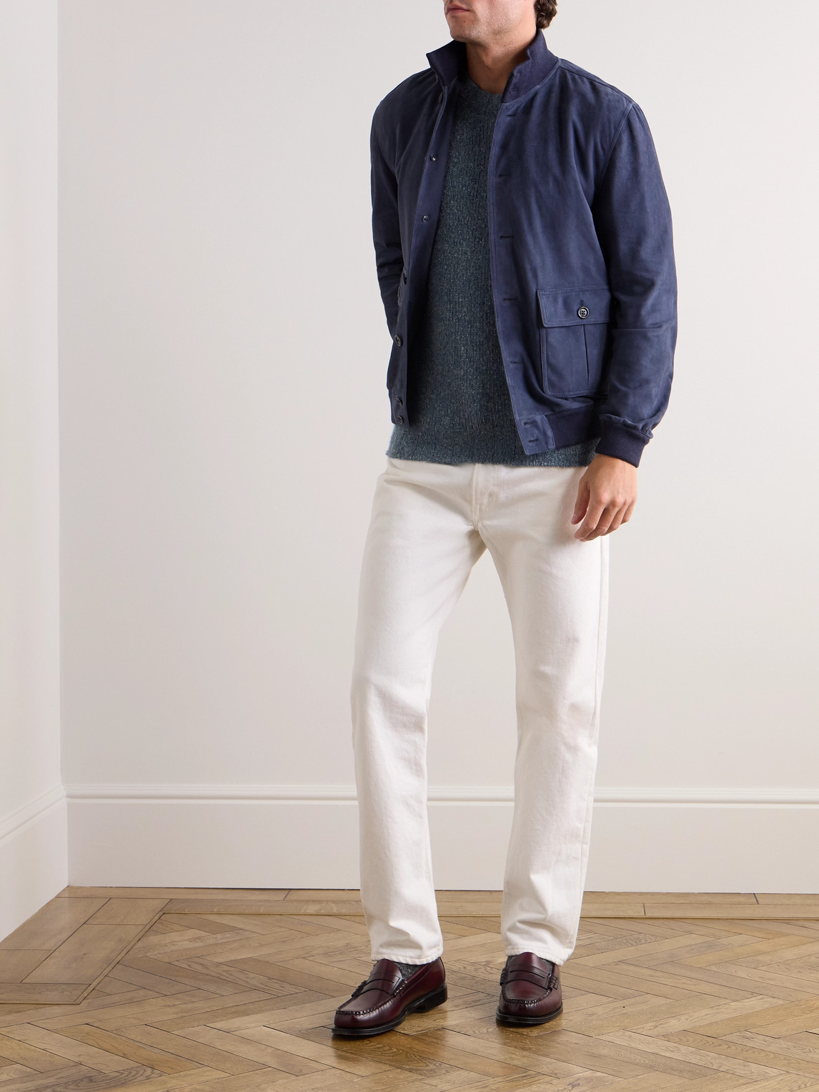 ALLUDE CASHMERE SWEATER
