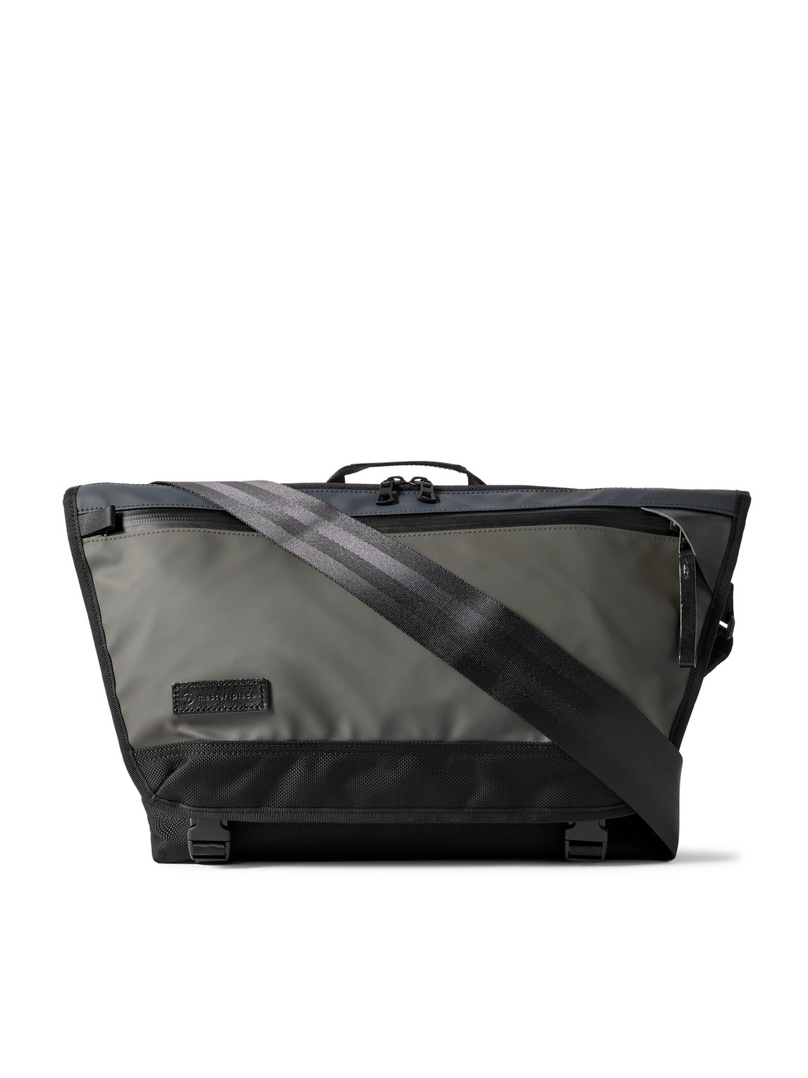 Slick CORDURA® Ballistic Nylon, Canvas and Leather Messenger Bag