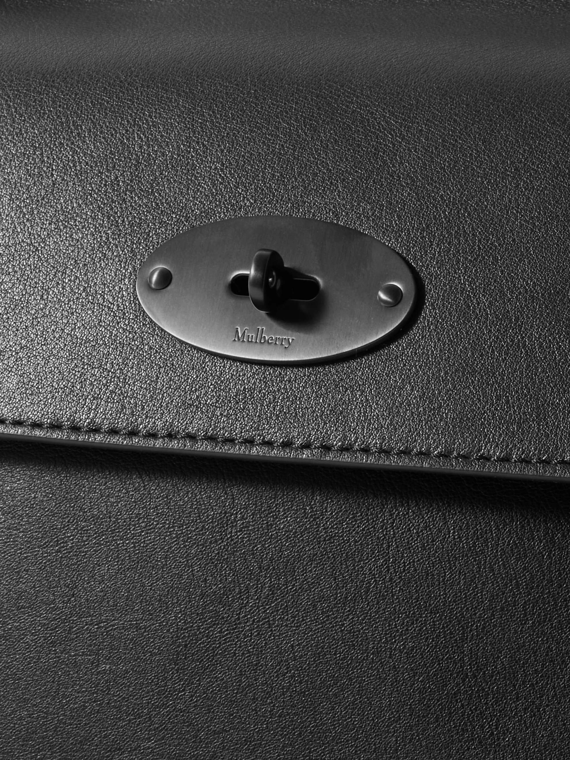 MULBERRY Anthony Full-Grain Leather Messenger Bag