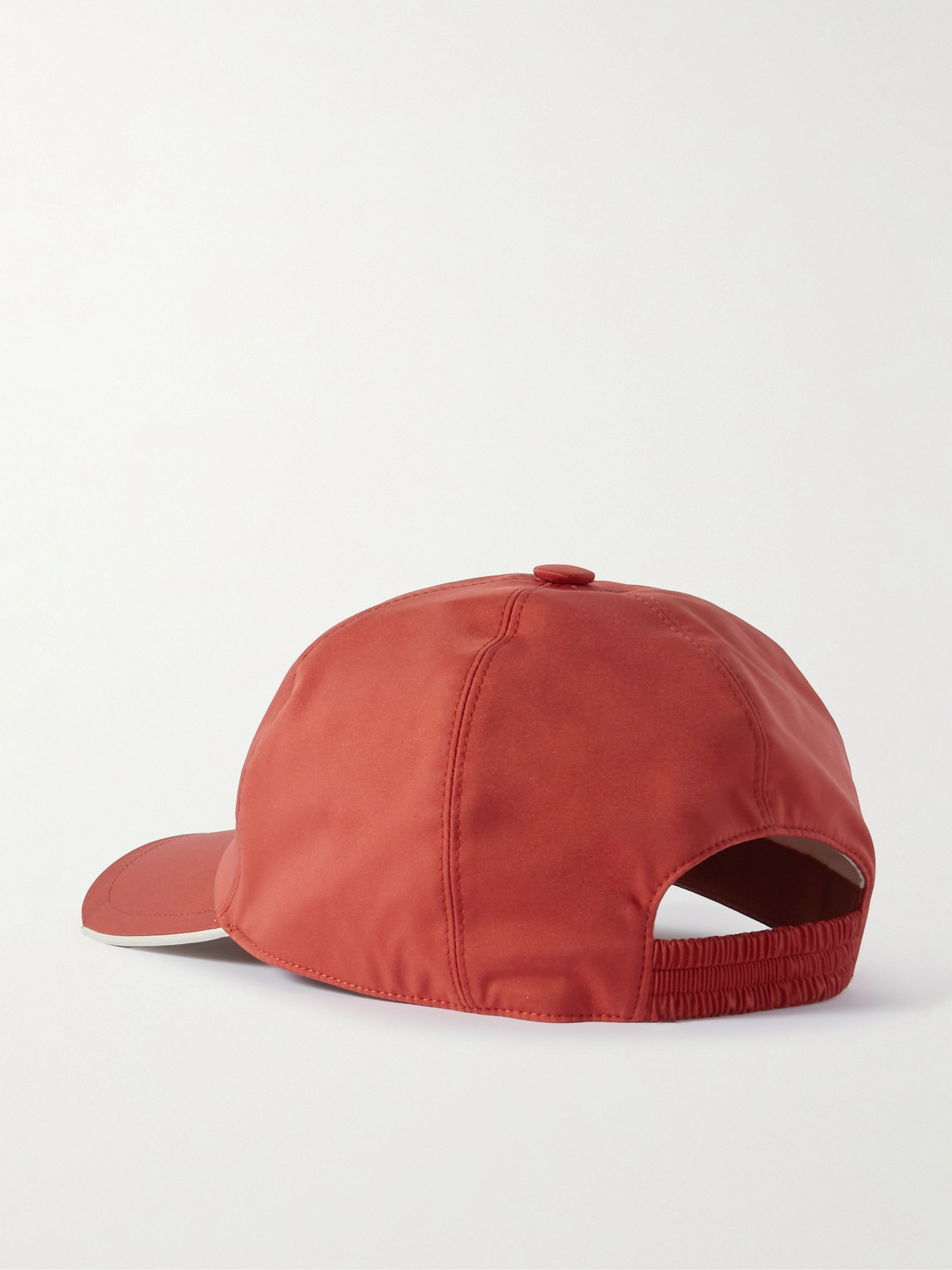 Loro Piana Logo-embroidered Storm System® Shell Baseball Cap In Orange