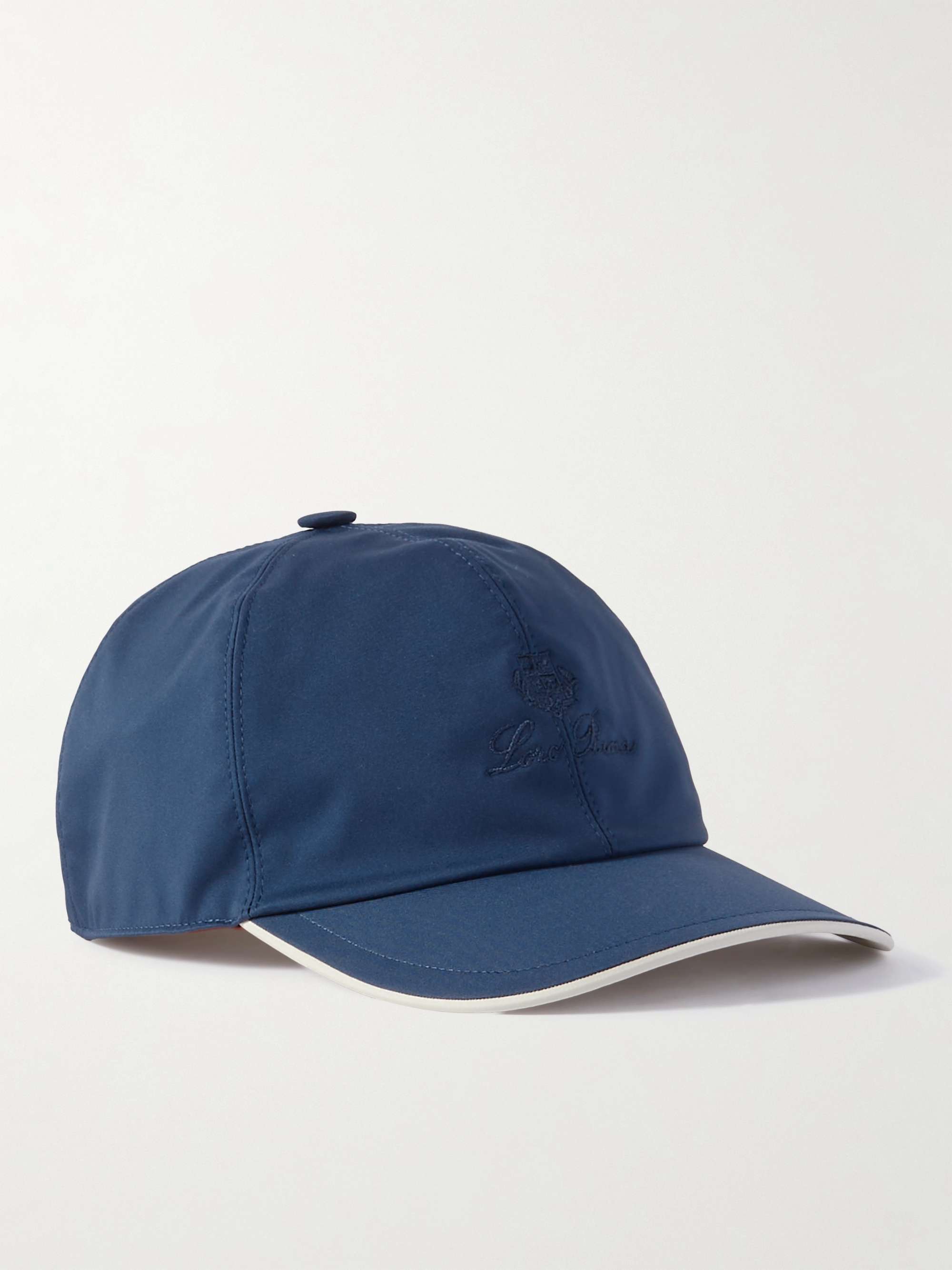 Silvano Dual Logo-Embroidered Tie-Dyed Cotton-Twill Baseball
