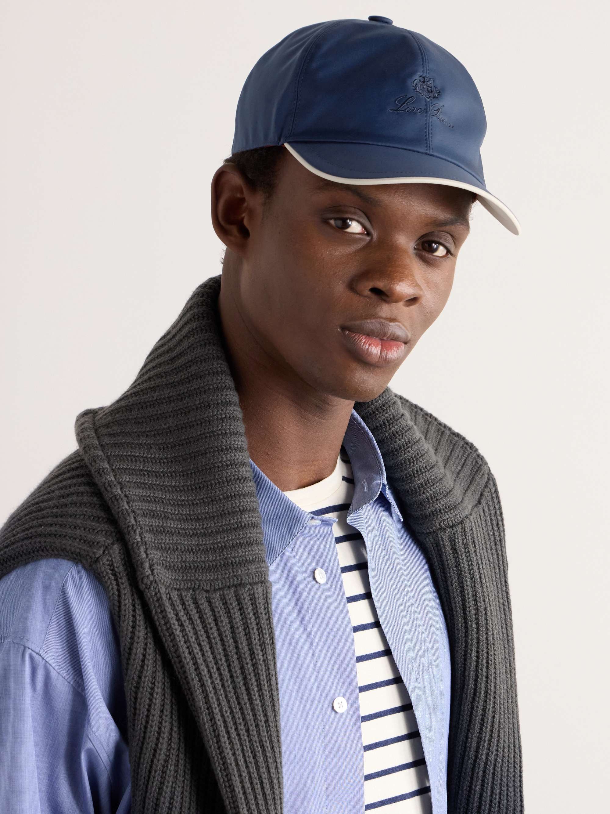 LORO PIANA Logo Embroidered Storm System Shell Baseball Cap for Men MR PORTER