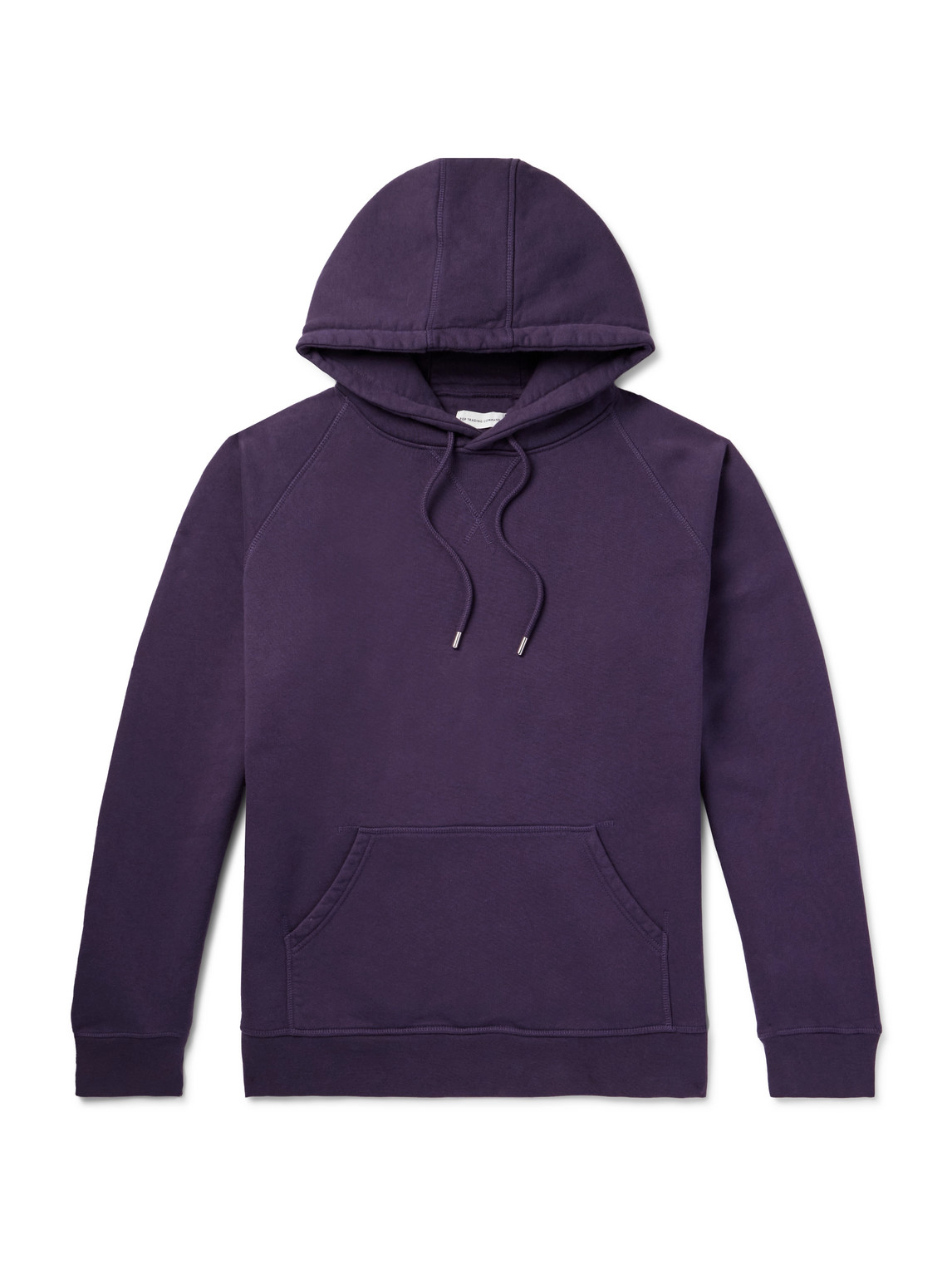 POP TRADING COMPANY – Logo-Print Embroidered Cotton-Jersey Hoodie