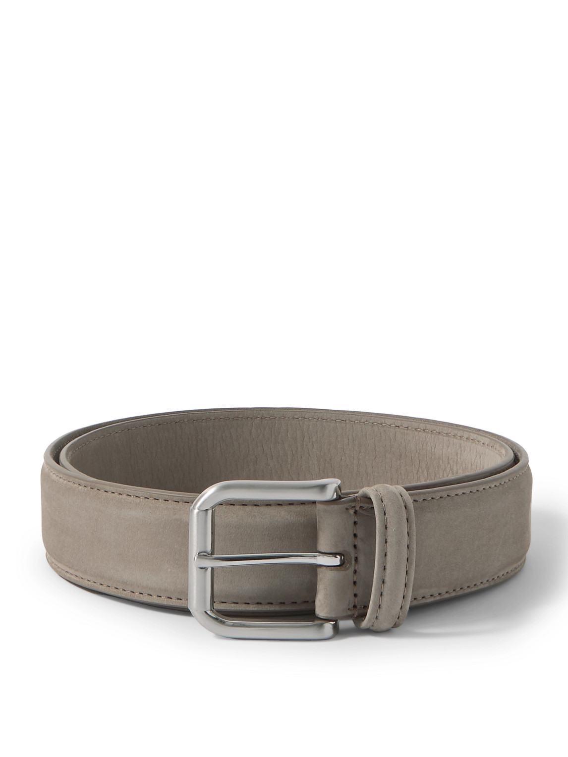 Anderson's - 2.5cm Nubuck Belt - Men - Brown - EU 80