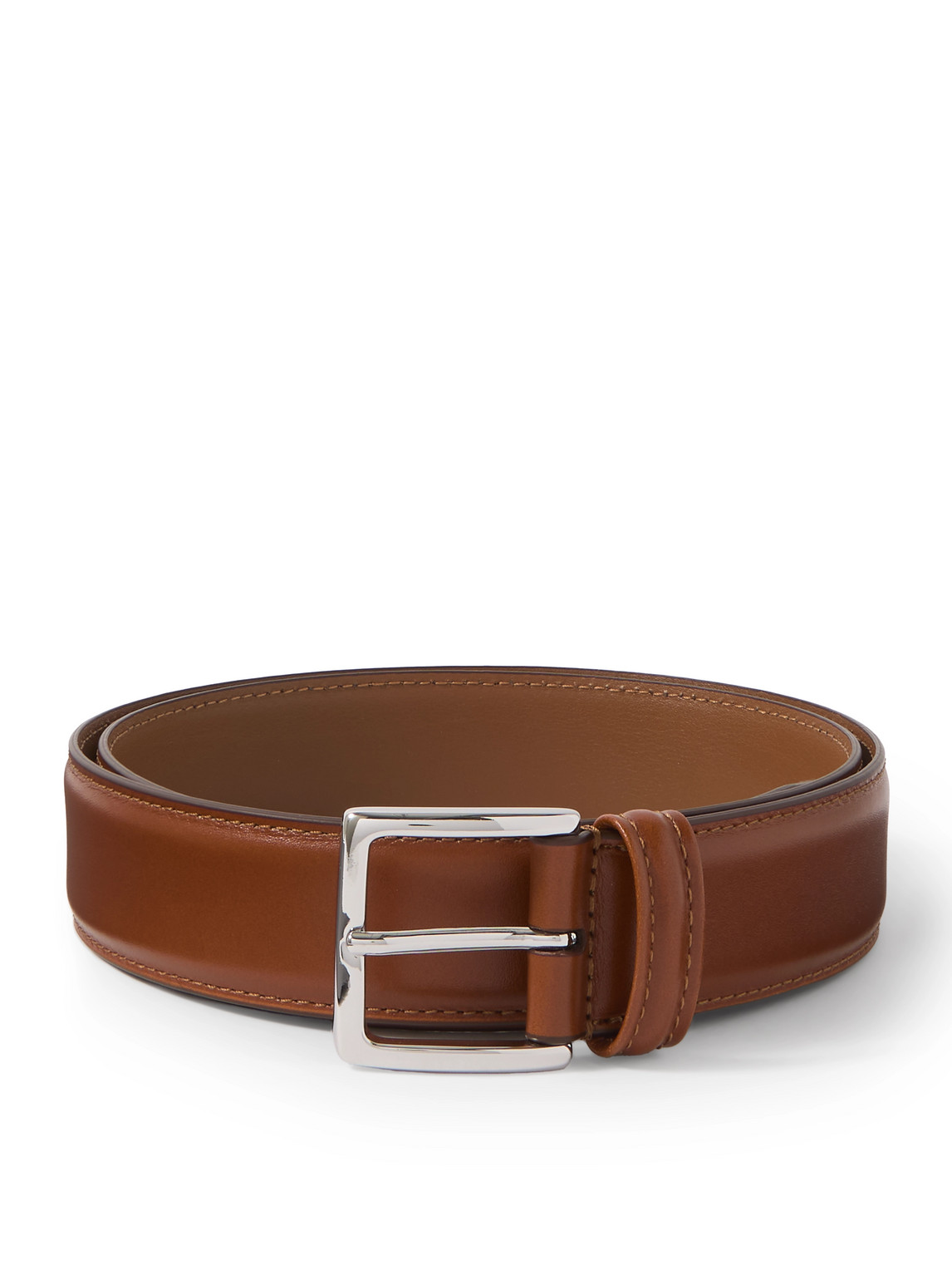Anderson's 3.5cm Leather Belt In Brown