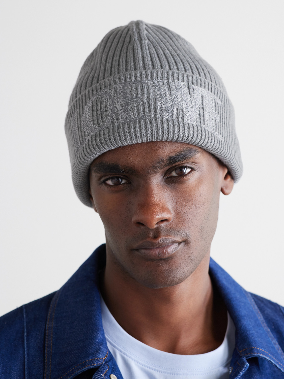 Logo-Embroidered Ribbed Wool Beanie — 2
