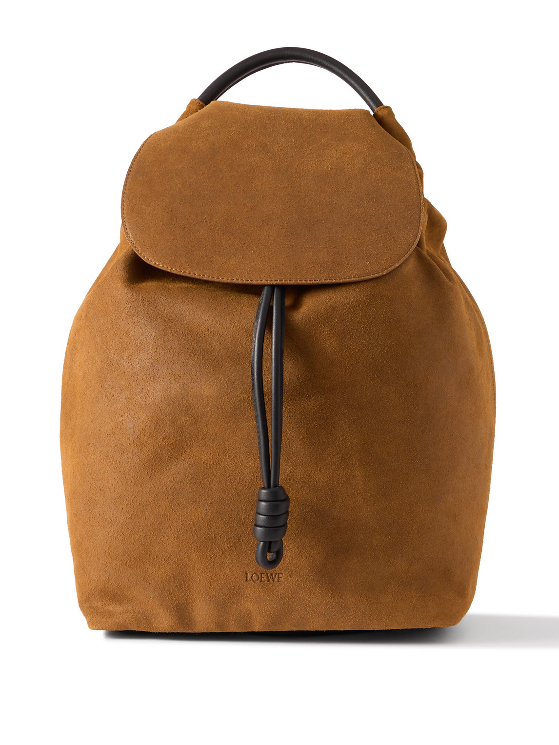 Flamenco Suede and Leather Backpack