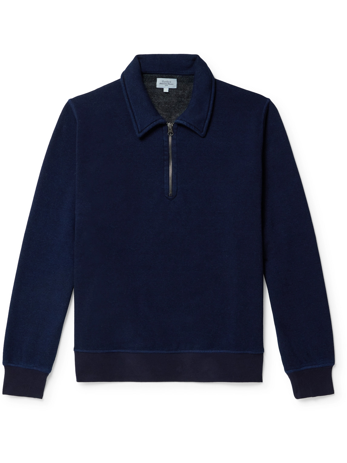 Jersey Half-Zip Sweatshirt