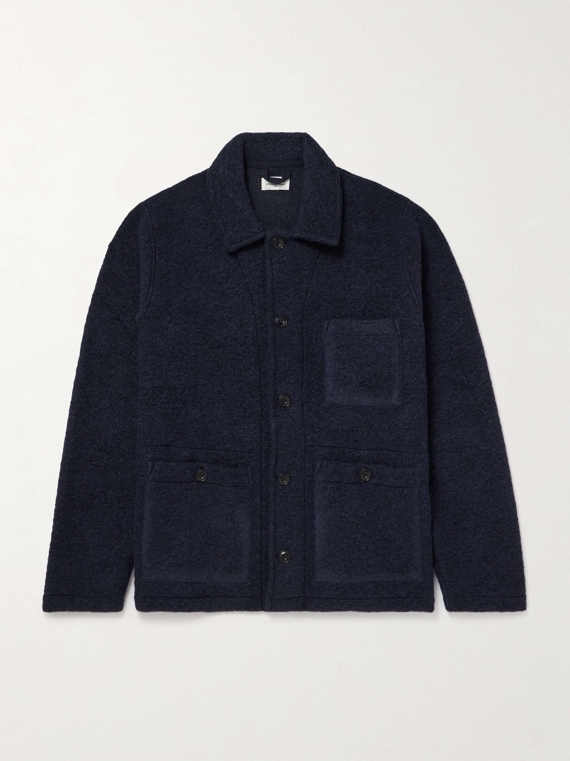 Service Wool Blend Fleece Chore Jacket