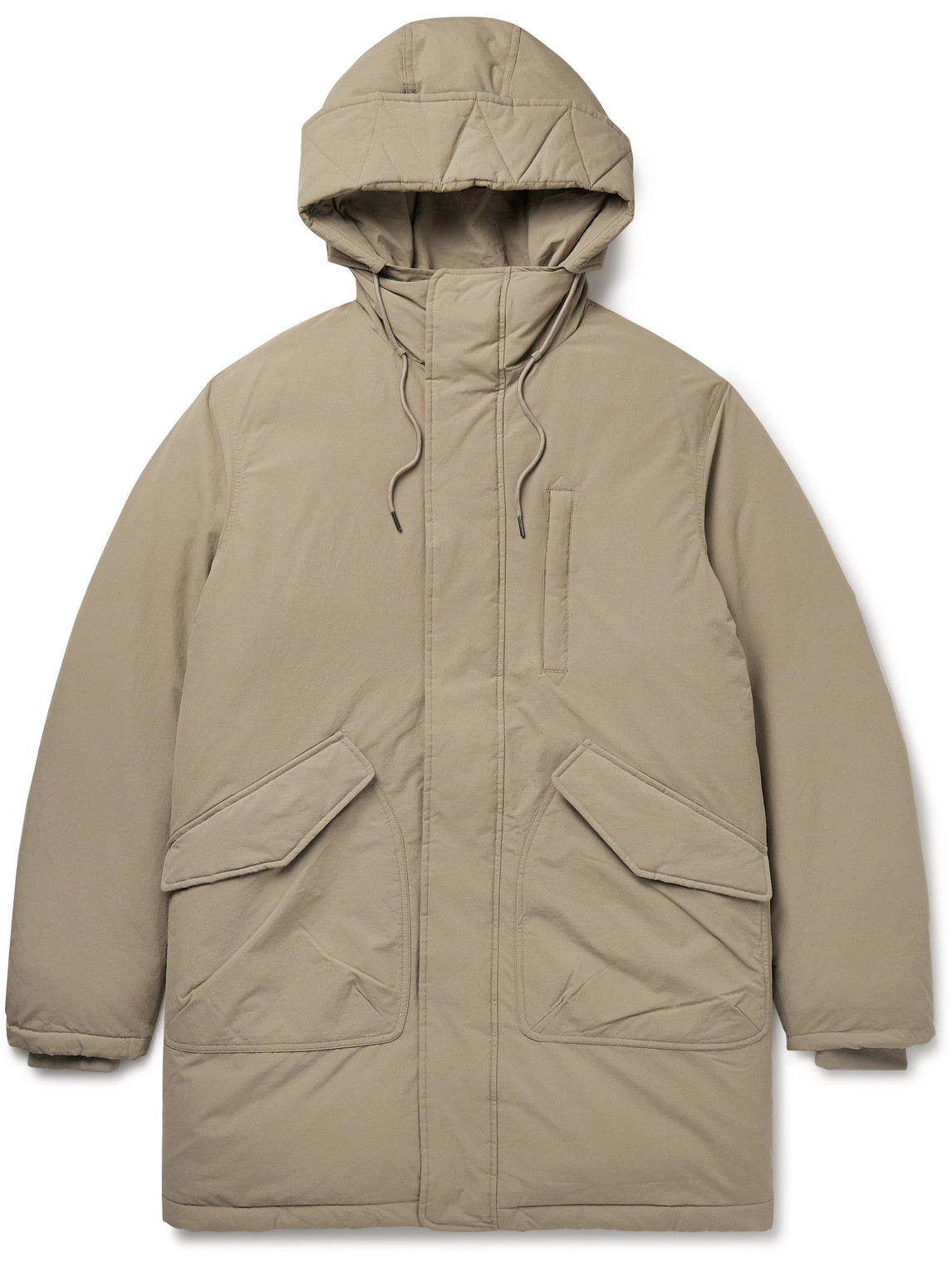 Hartford Chelsea Padded Shell Parka In Neutrals
