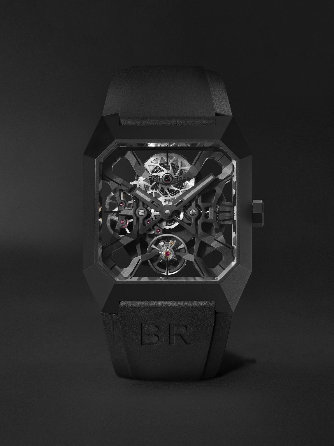 Bell & Ross BR 03 Cyber Limited Edition Automatic 42mm Ceramic and Rubber Watch, Ref. No. BR03-CYBER-CE - Men