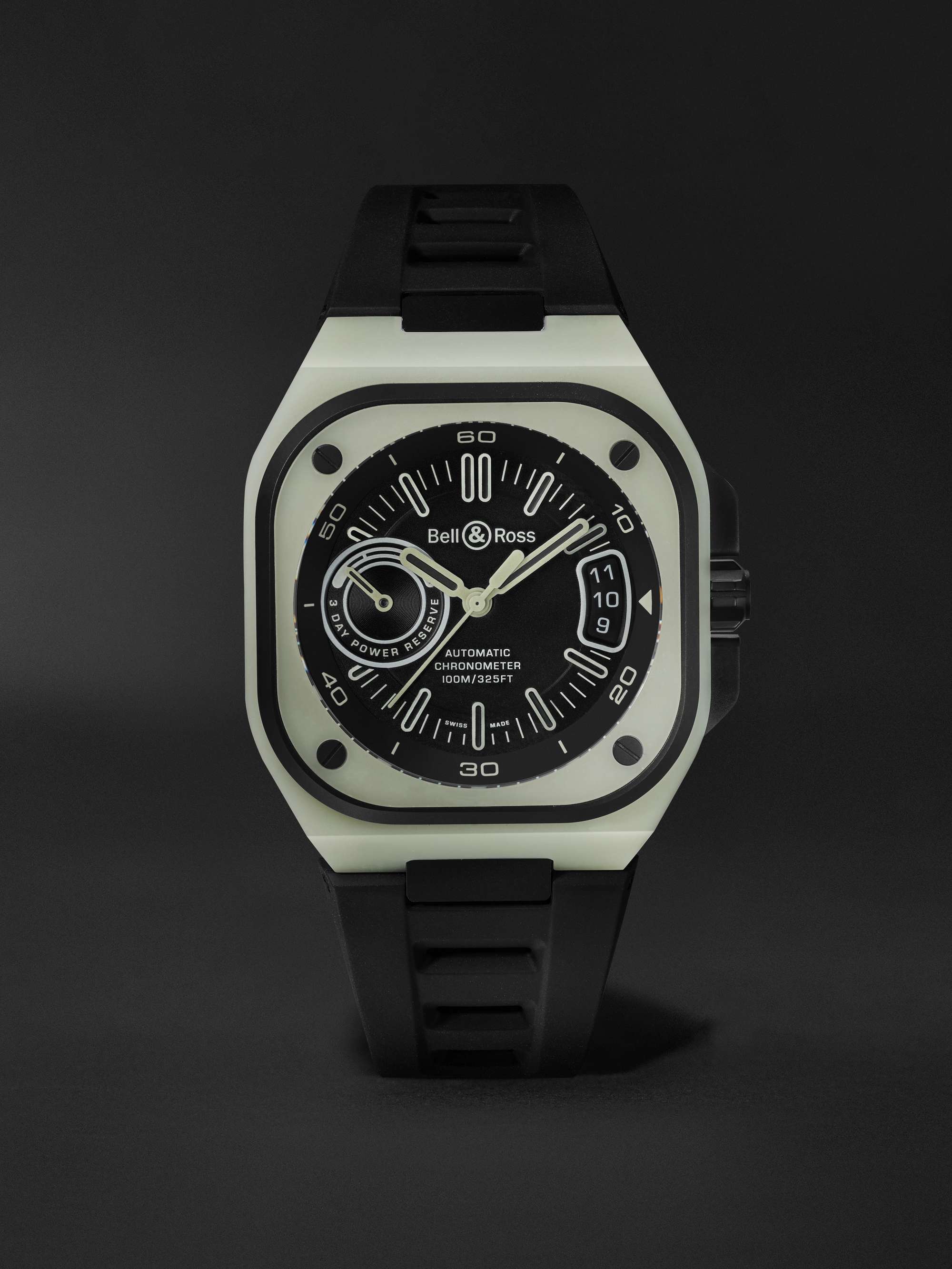 BELL & ROSS BR-X5 Carbon Orange Limited Edition Automatic