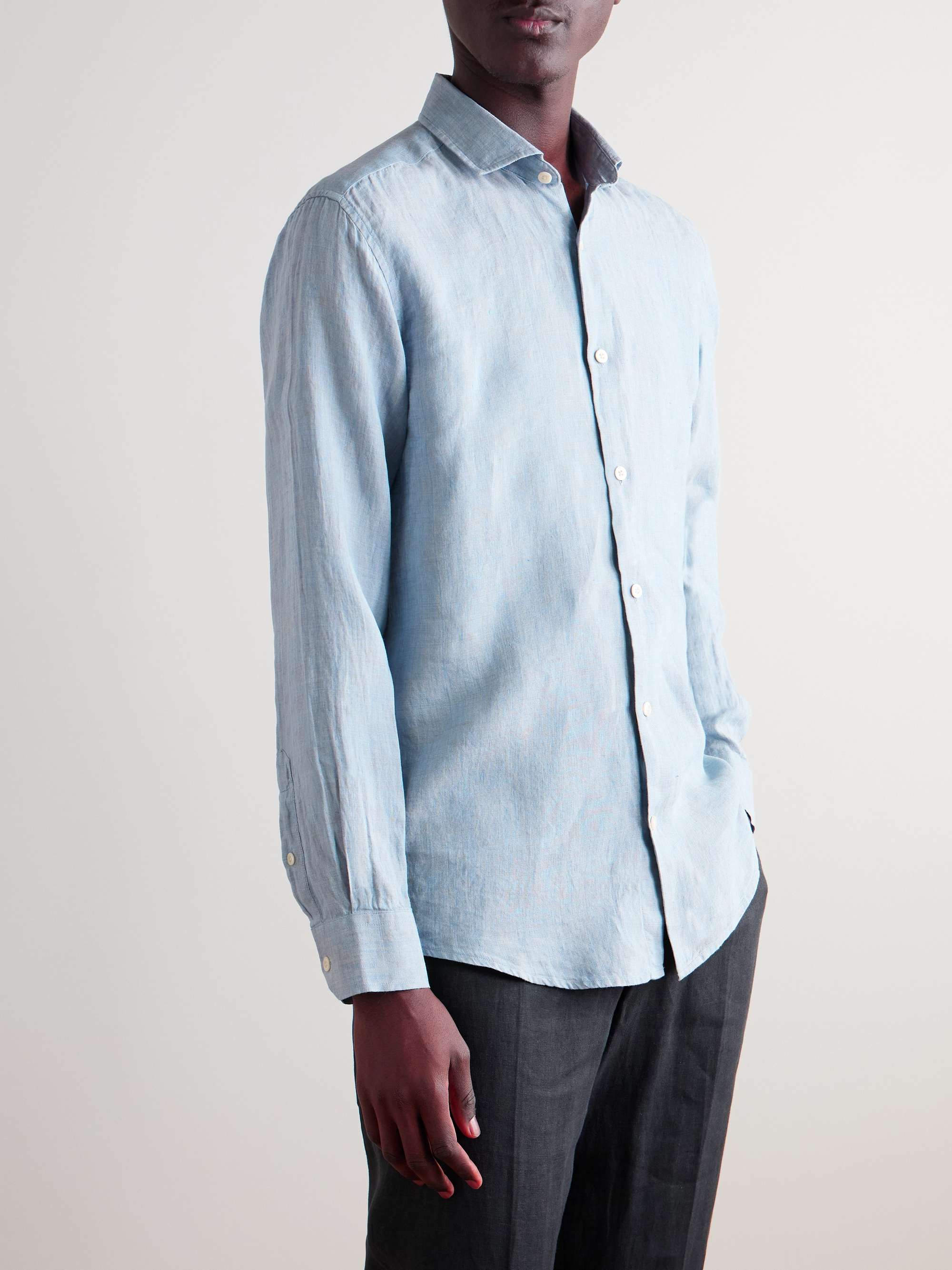 FRESCOBOL CARIOCA Camicia in lino