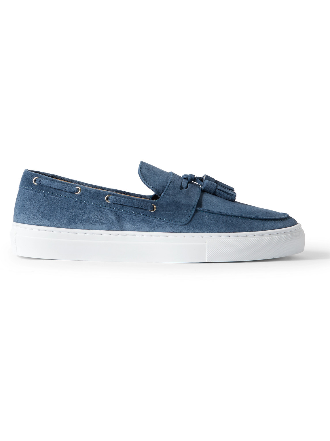 Monta Tasselled Suede Boat Shoes