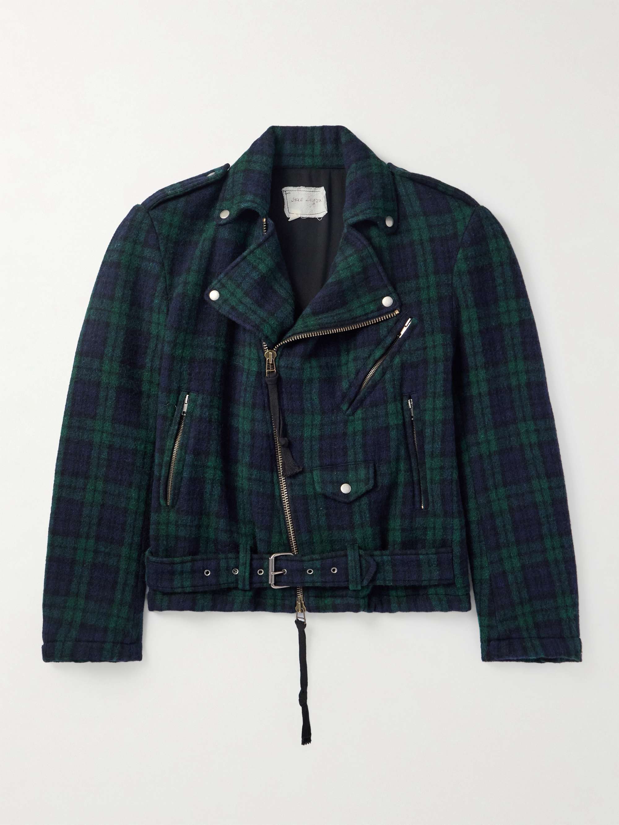Greg Lauren Hybrid Cotton Military Jacket | Green | FARFETCH