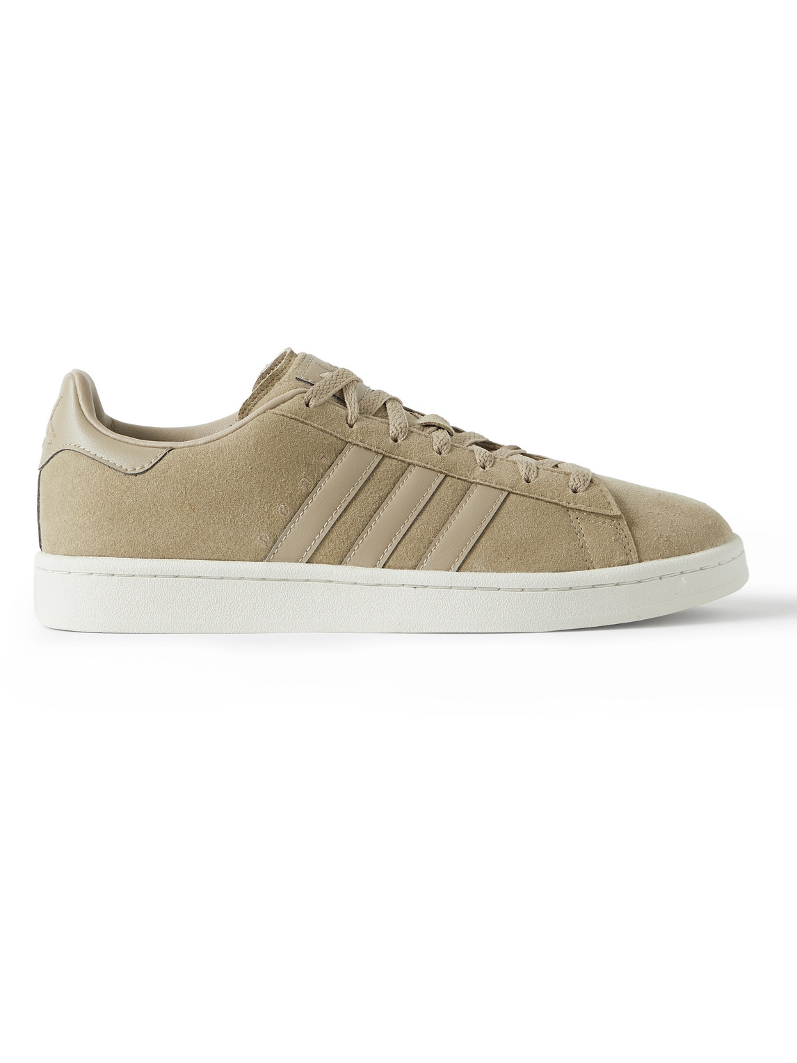DESCENDANT Campus Leather-Trimmed Suede Sneakers