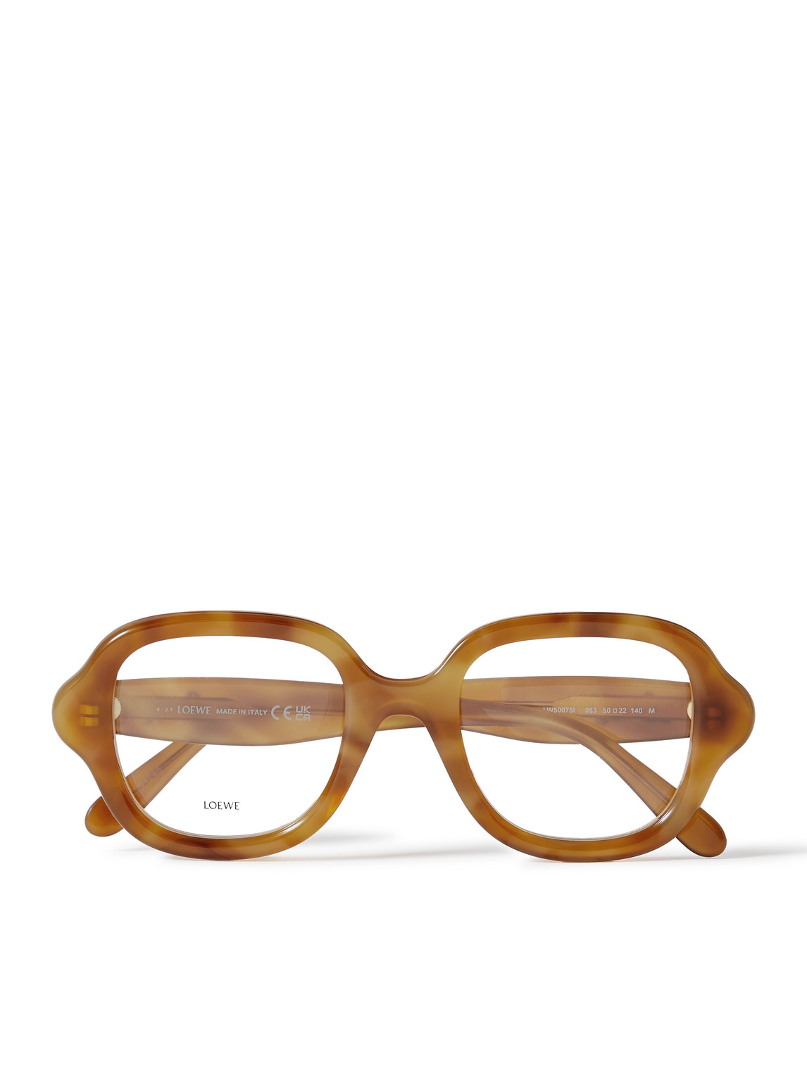Loewe Curvy D-frame Tortoiseshell Acetate Optical Glasses In Tortoiseshell