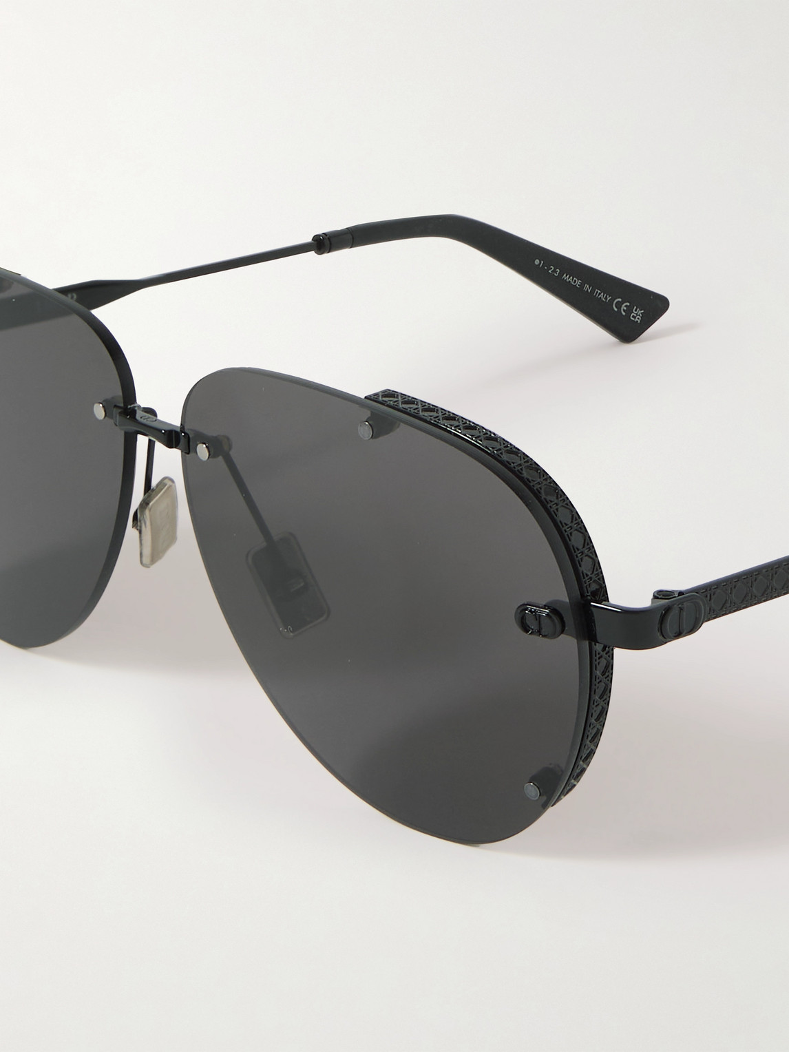 Dior Neo A1u 61 Pilot Sunglasses In Black