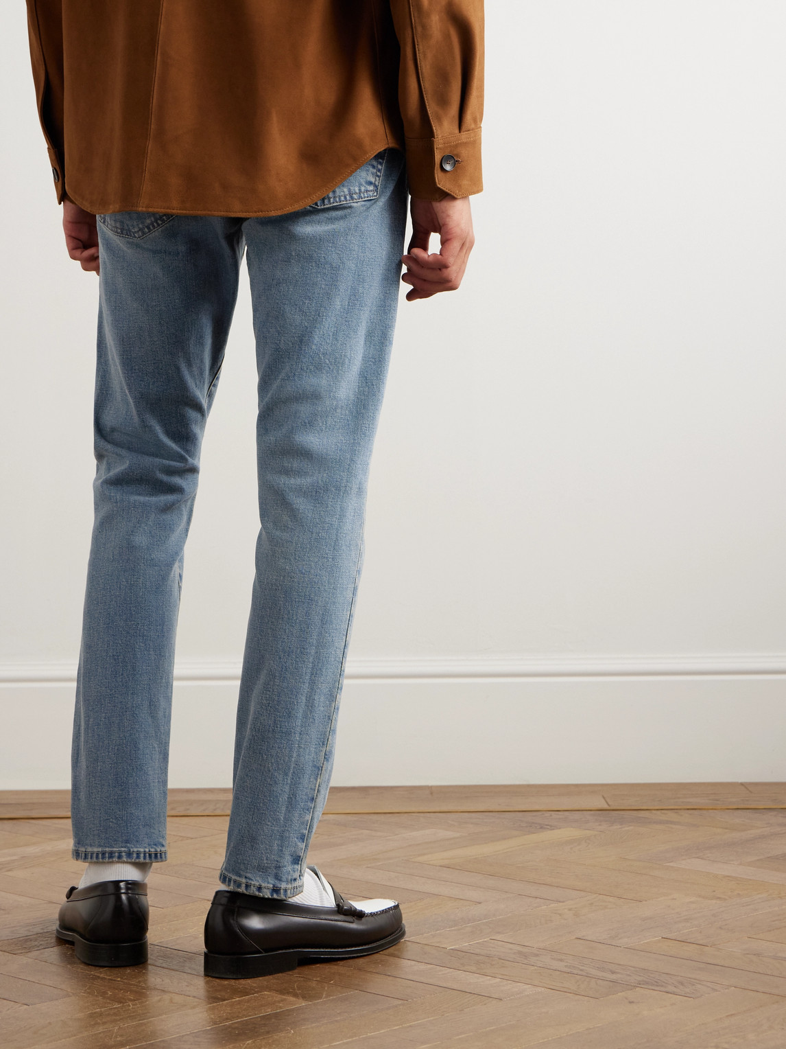 Polo Ralph Lauren Sullivan Slim-fit Straight-leg Jeans In Blue