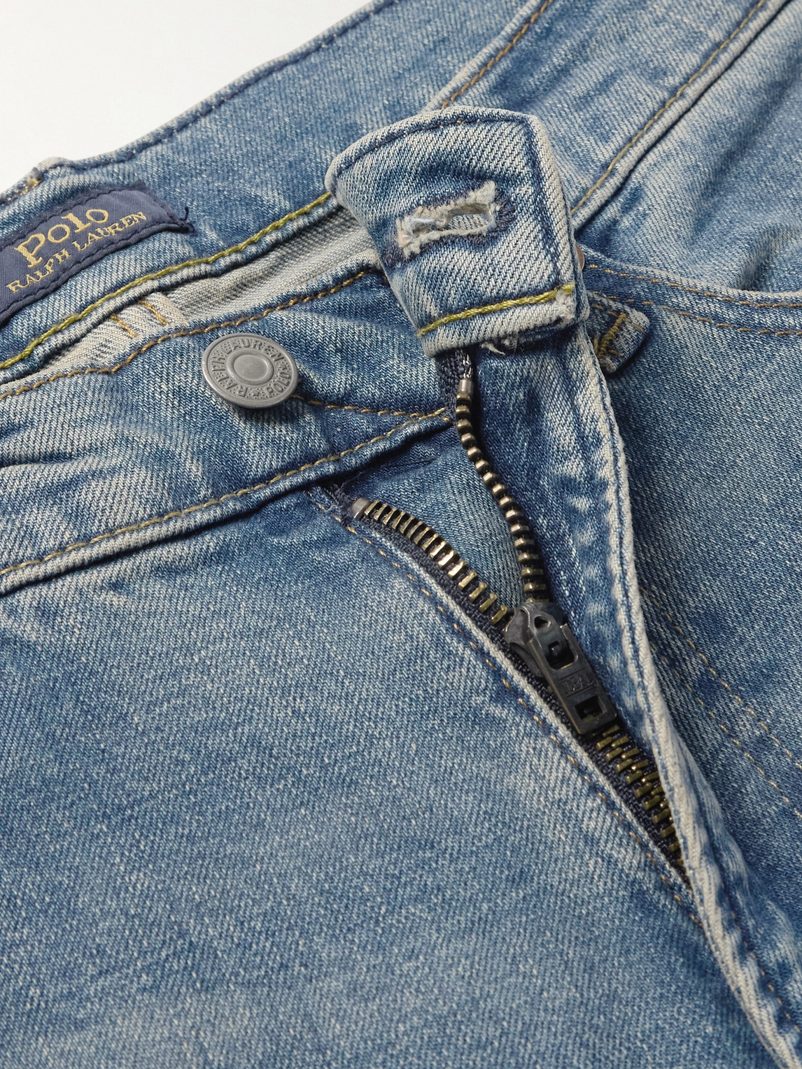 Polo Ralph Lauren Sullivan Slim-fit Straight-leg Jeans In Blue