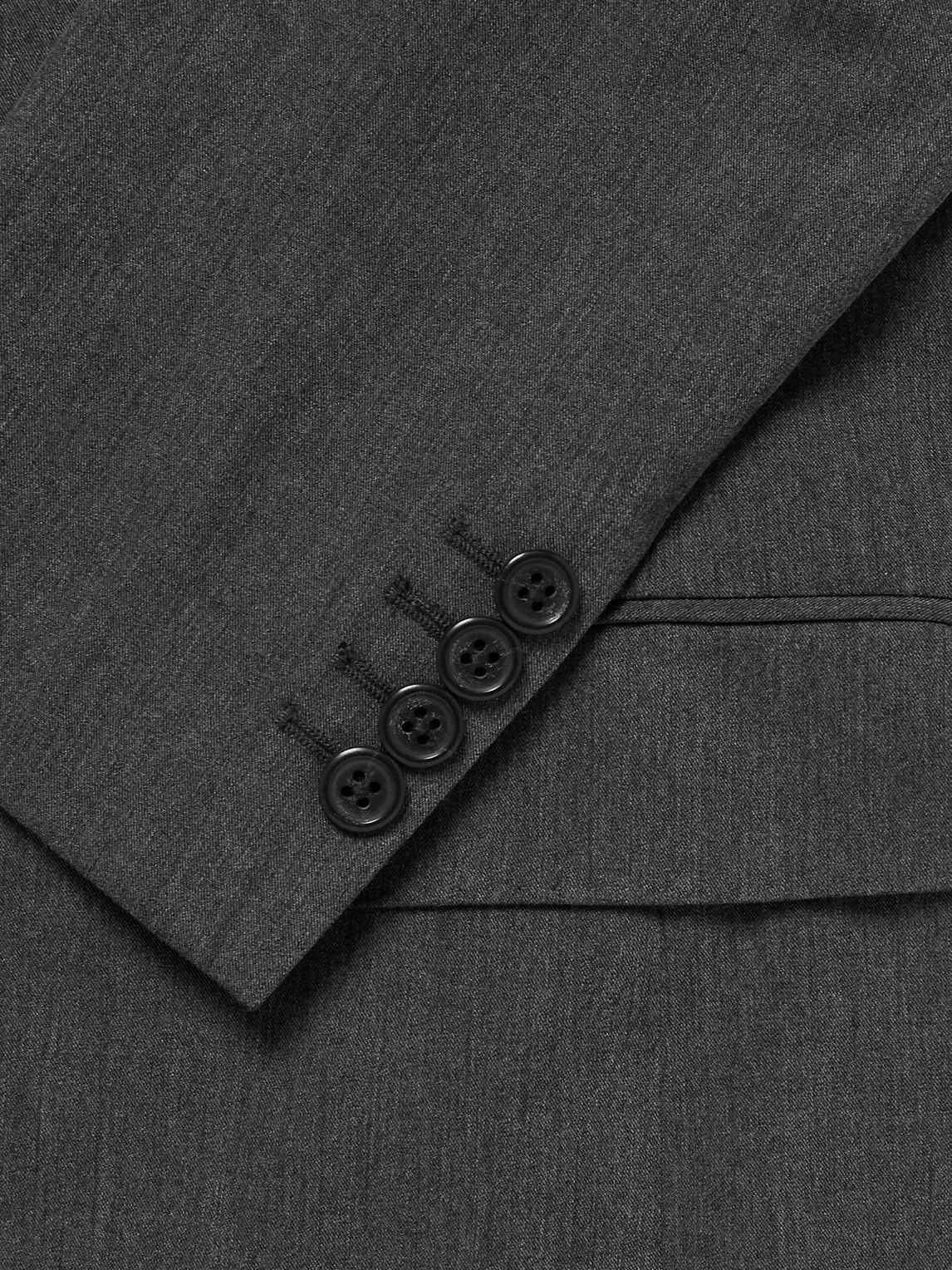 Polo Ralph Lauren Slim-fit Twill Suit Jacket In Gray