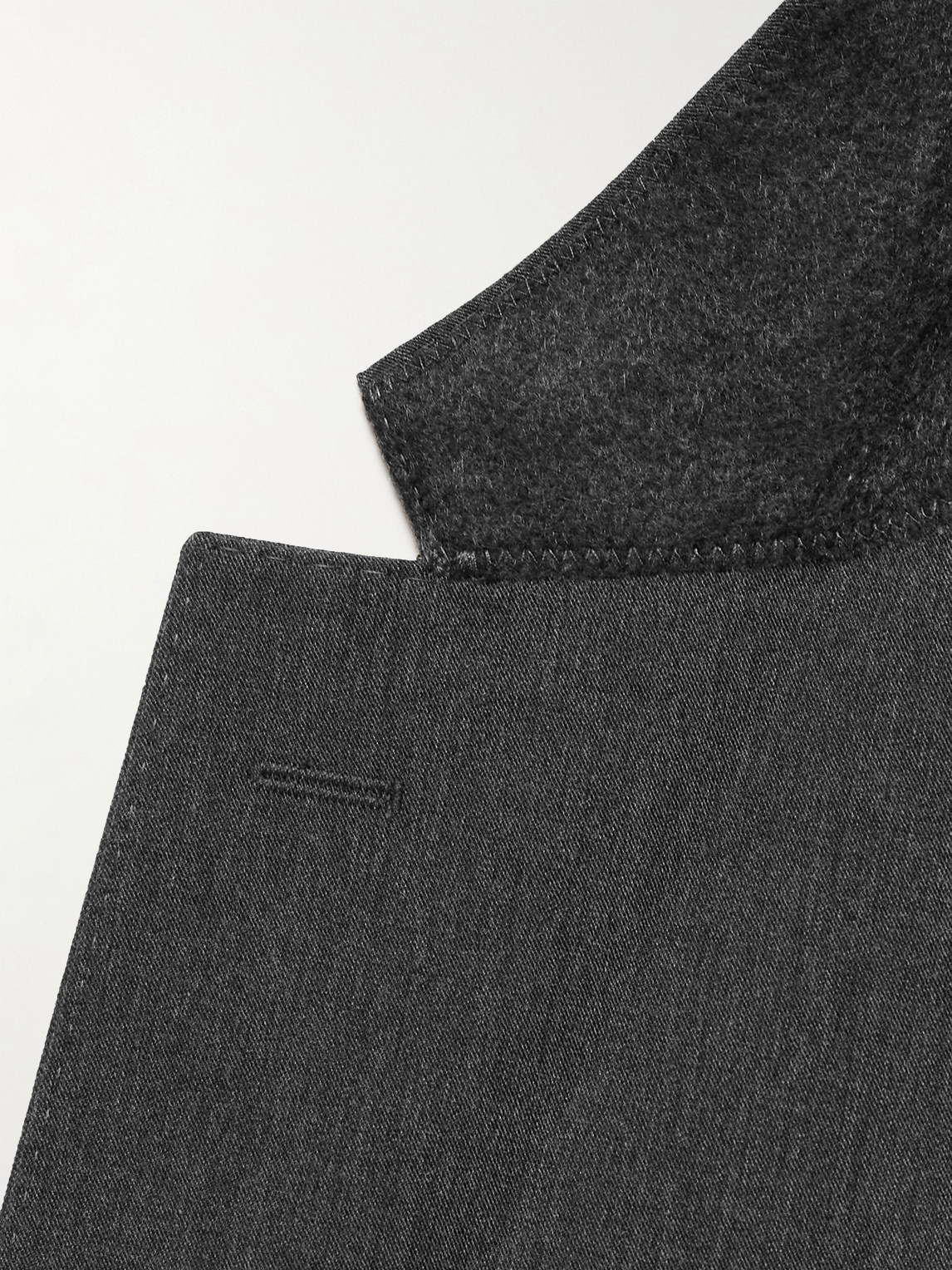 Polo Ralph Lauren Slim-fit Twill Suit Jacket In Gray