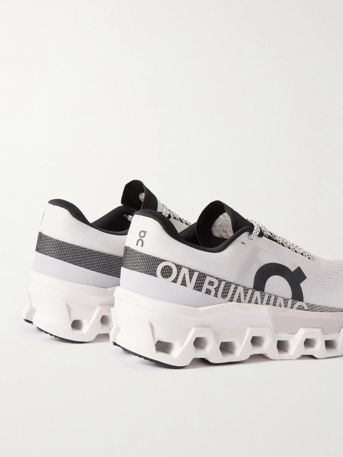 On Cloudmster Running Shoe In White