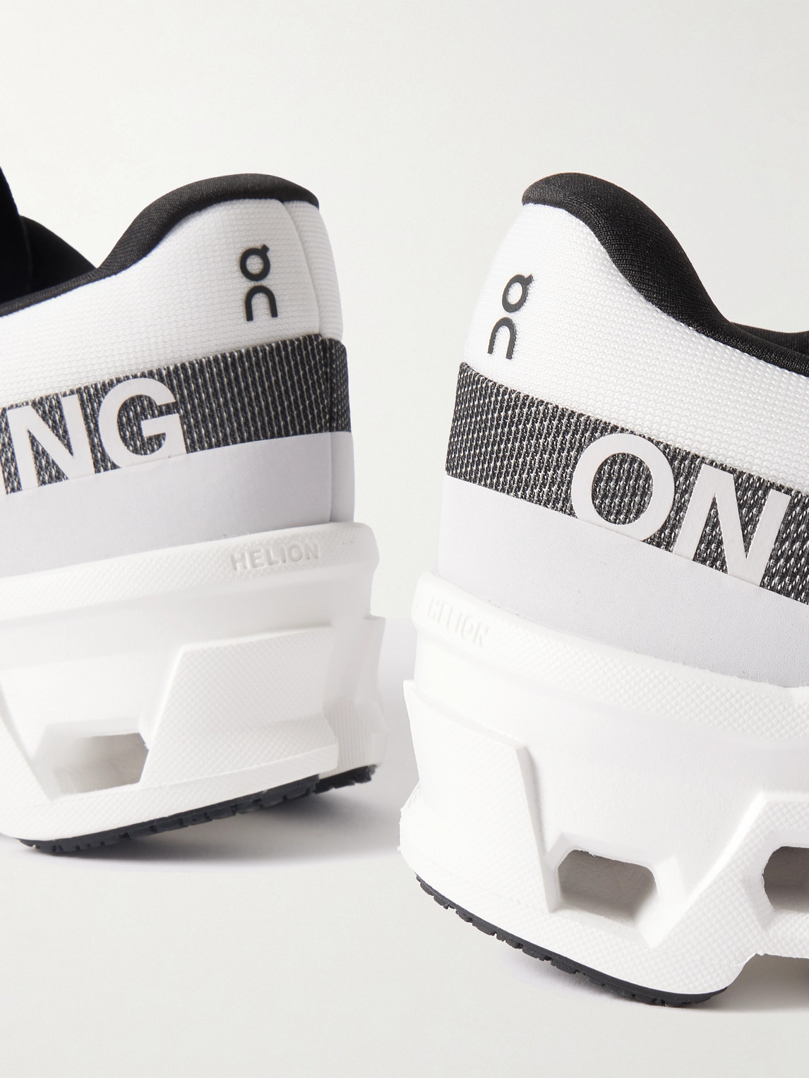 On Cloudmster Running Shoe In White