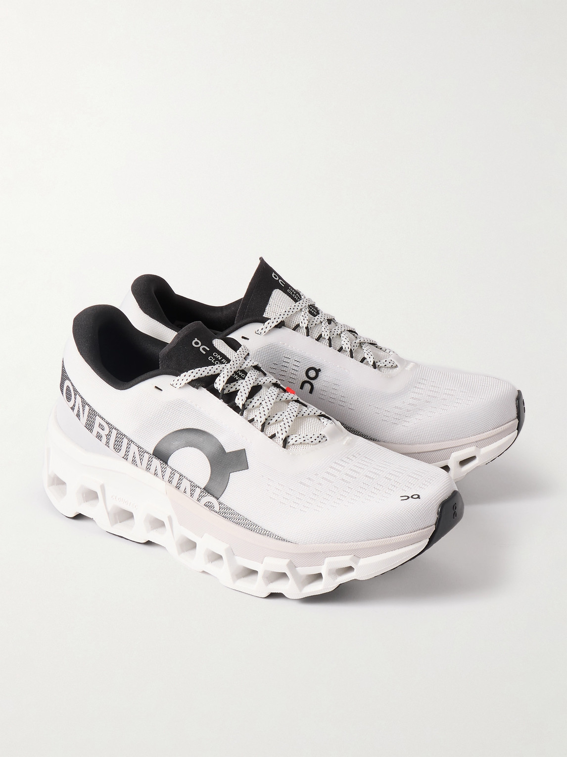 On Cloudmster Running Shoe In White