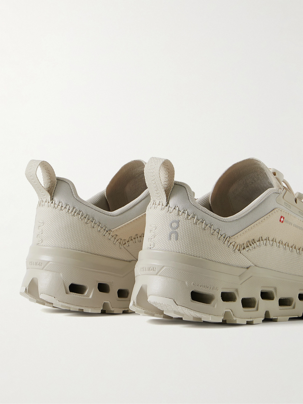On Cloudaway 2 Rubber-trimmed Coated Recycled-shell And Mesh Sneakers In Neutrals