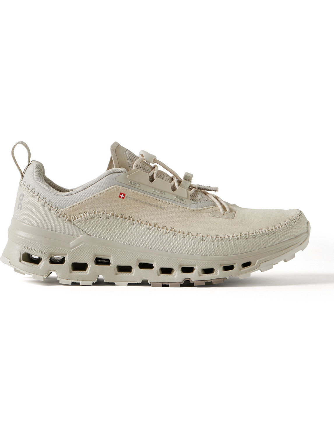 On Cloudaway 2 Rubber-trimmed Coated Recycled-shell And Mesh Sneakers In Neutrals