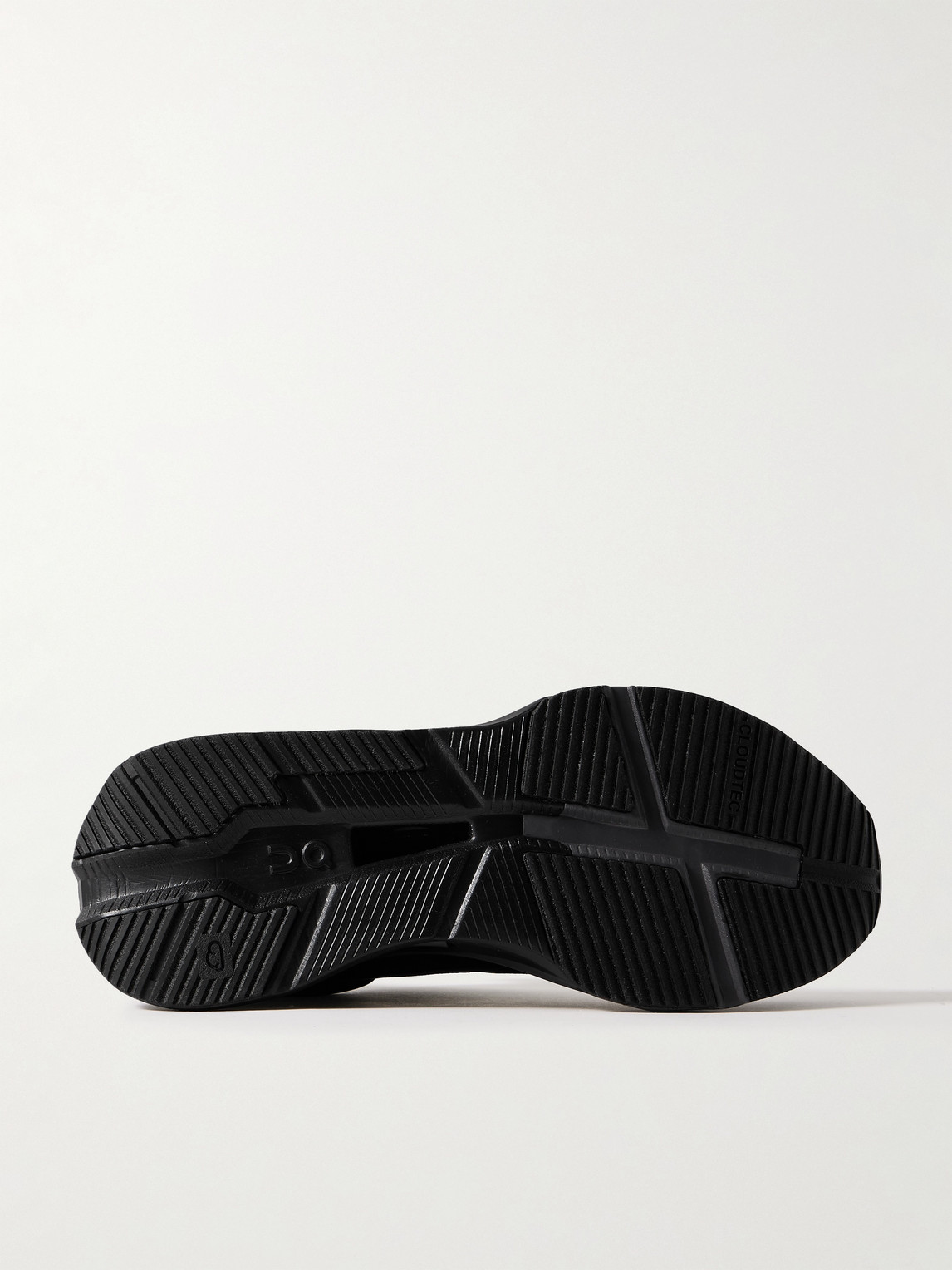 On Cloudnova X Rubber-trimmed Mesh Running Sneakers In Black