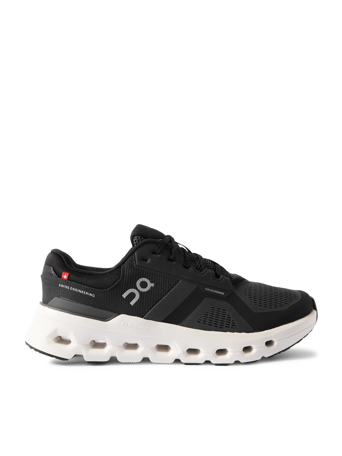 On Cloudrunner 2 Mesh Running Sneakers In Black