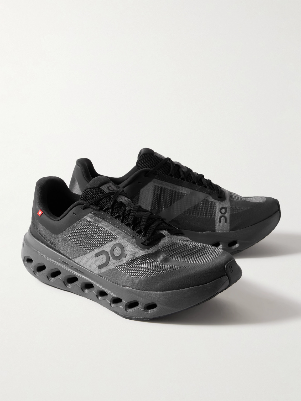On Black Cloudsurfer Next Sneakers In Black