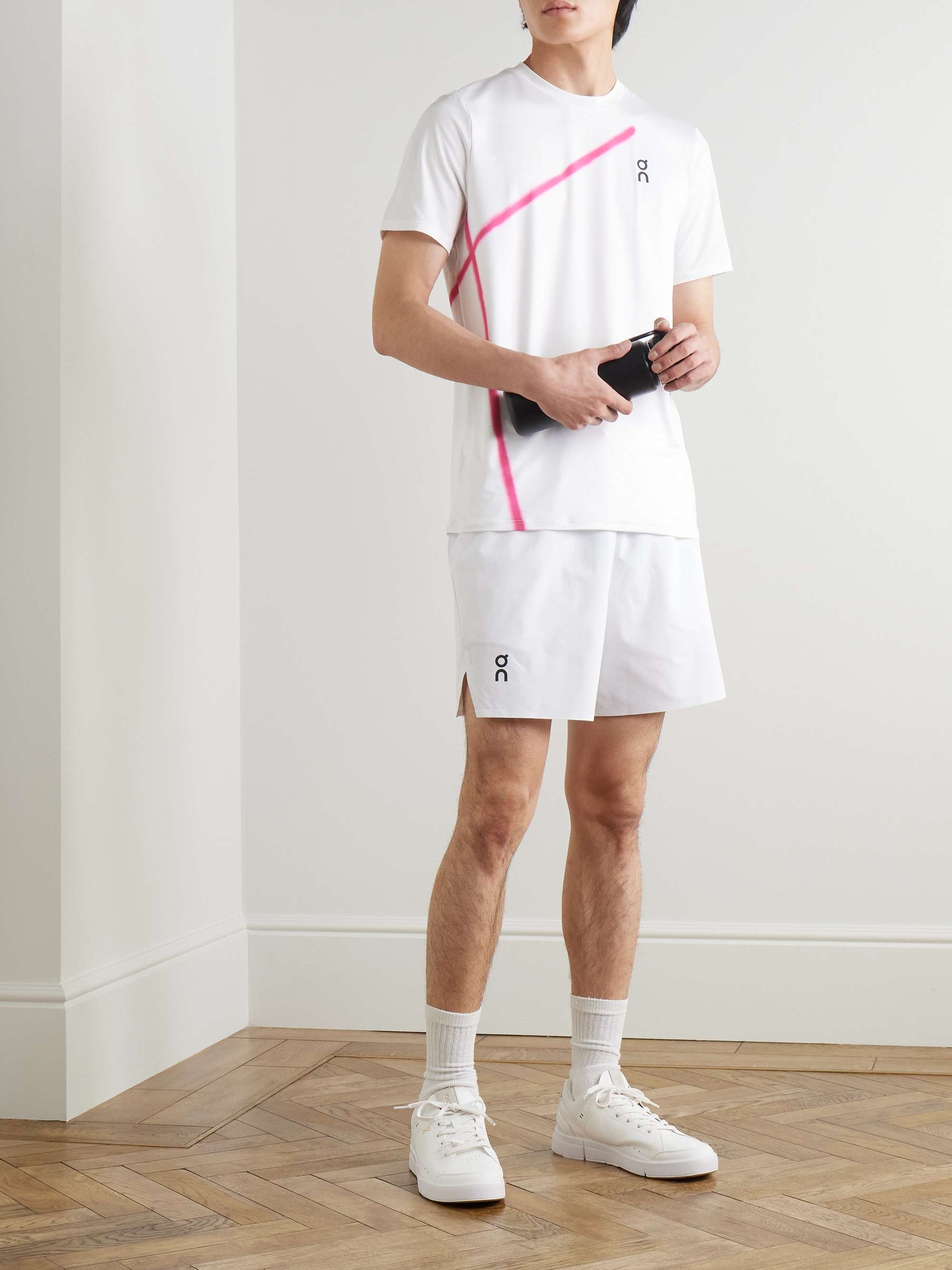 セットアップ　On Court-T 、On Court Shorts The Court Shorts: Men's Light Drawstring Tennis Shorts | On