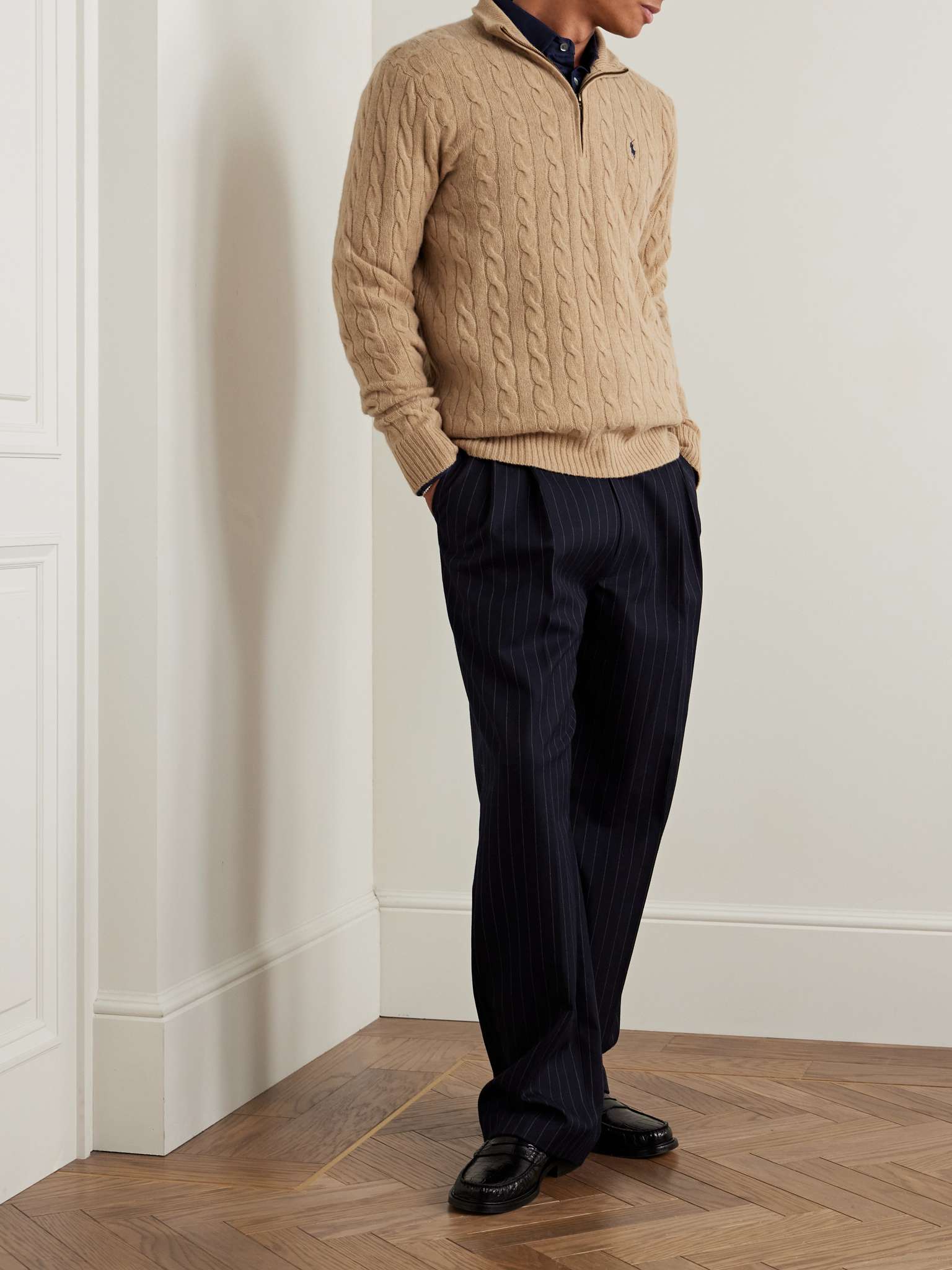 Ralph Lauren POLO by Ralph Lauren All-over print wool knit sweater, men's XL size / eaa498290