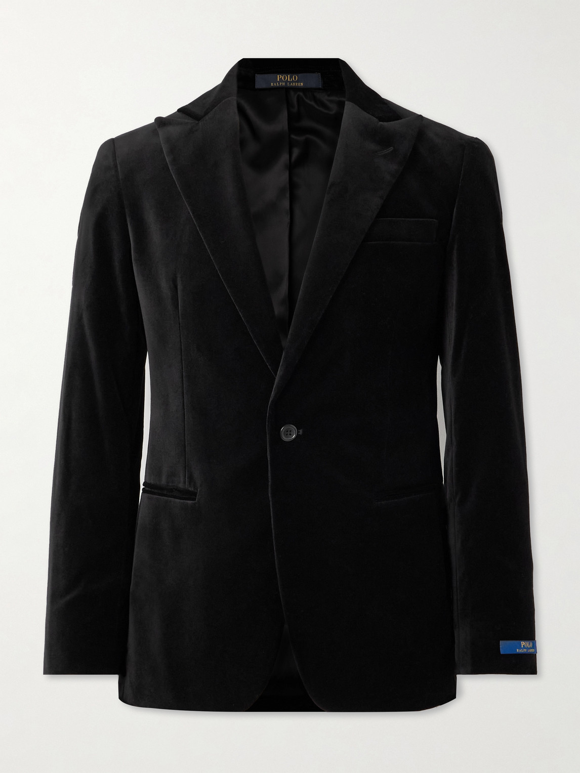 Cotton-Velvet Blazer
