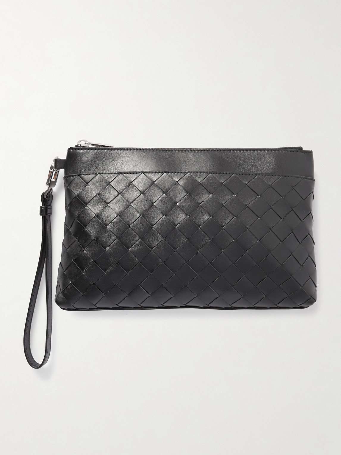 Bottega Veneta Prism Intrecciato Leather Pouch
