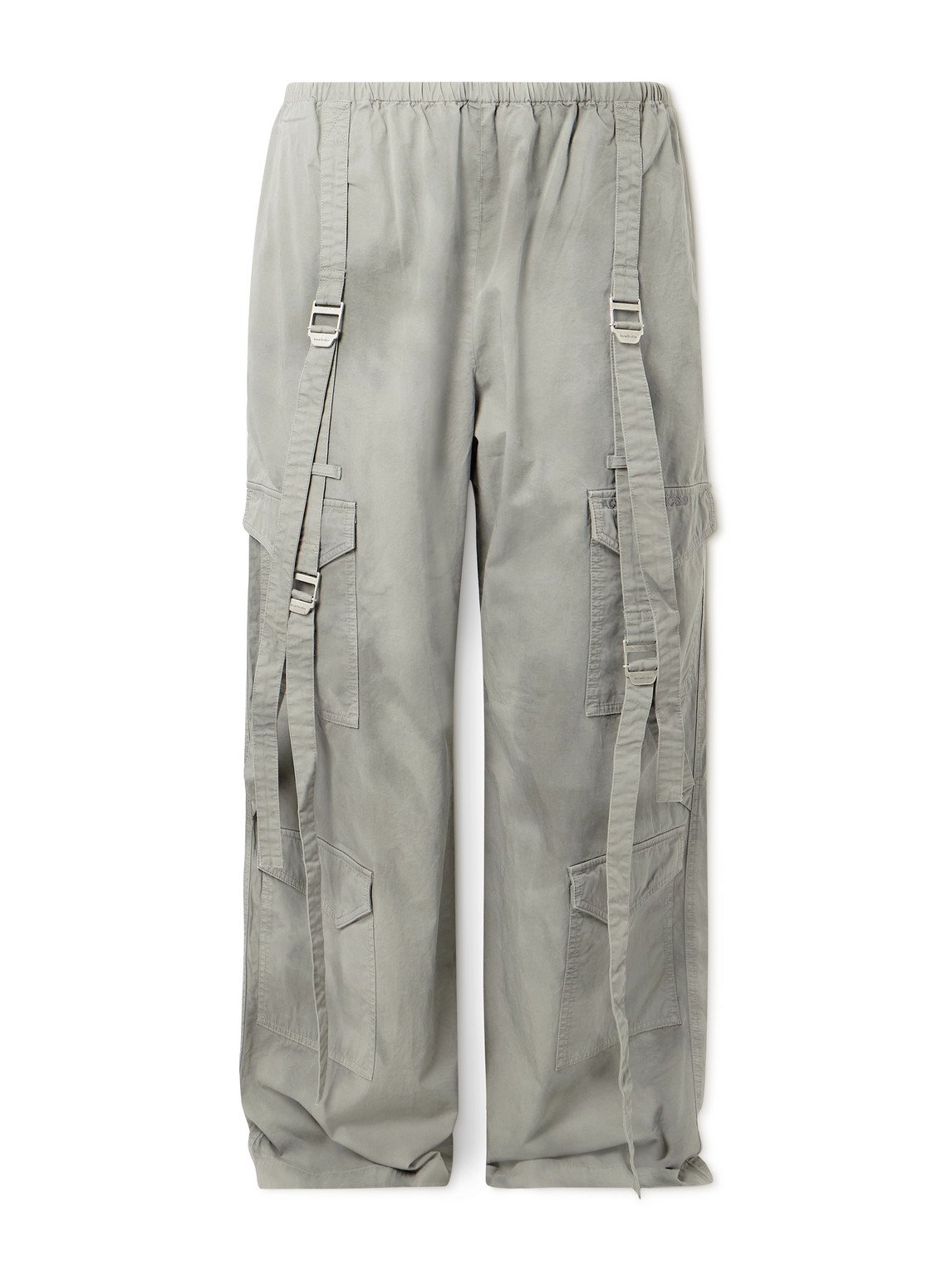 Acne Studios Probero Wide-Leg Organic Cotton-Twill Cargo Trousers