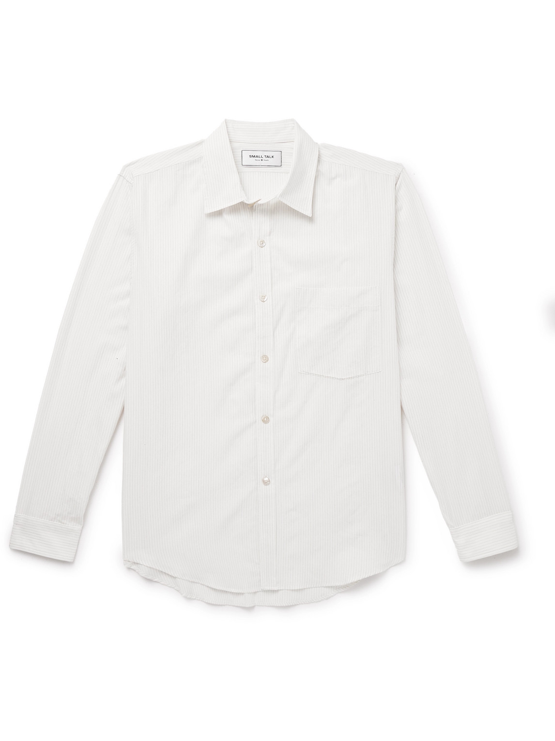 Striped Cotton-Voile Shirt