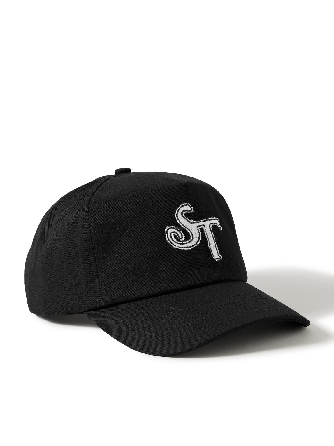 Logo-Appliquéd Cotton-Twill Baseball Cap
