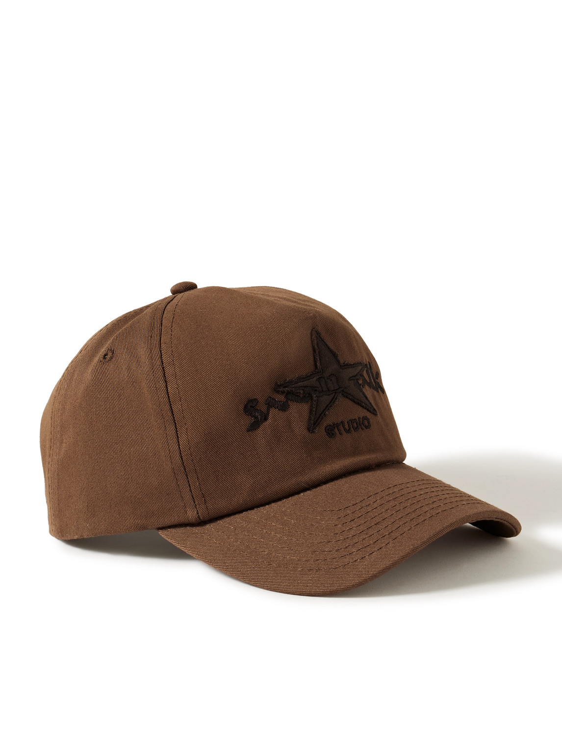 Logo-Embroidered Cotton-Twill Baseball Cap
