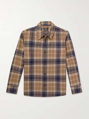 A.P.C. Checked Shirts for Men | MR PORTER